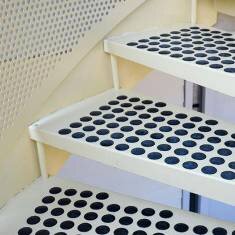 Antislip trapdop rubber 38x15mm