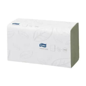 Tork Zachte Z-vouw Handdoek groen 24,8x23cm