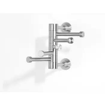 Cc wandgarderobe 5haaks rvs