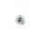 Fp meubelknop glas/alum   34mm