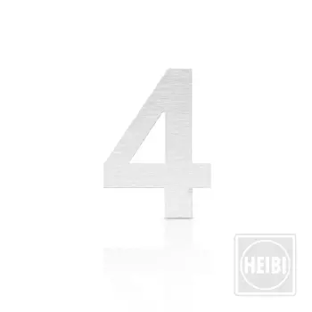 Heibi huisnummer 4 rvs