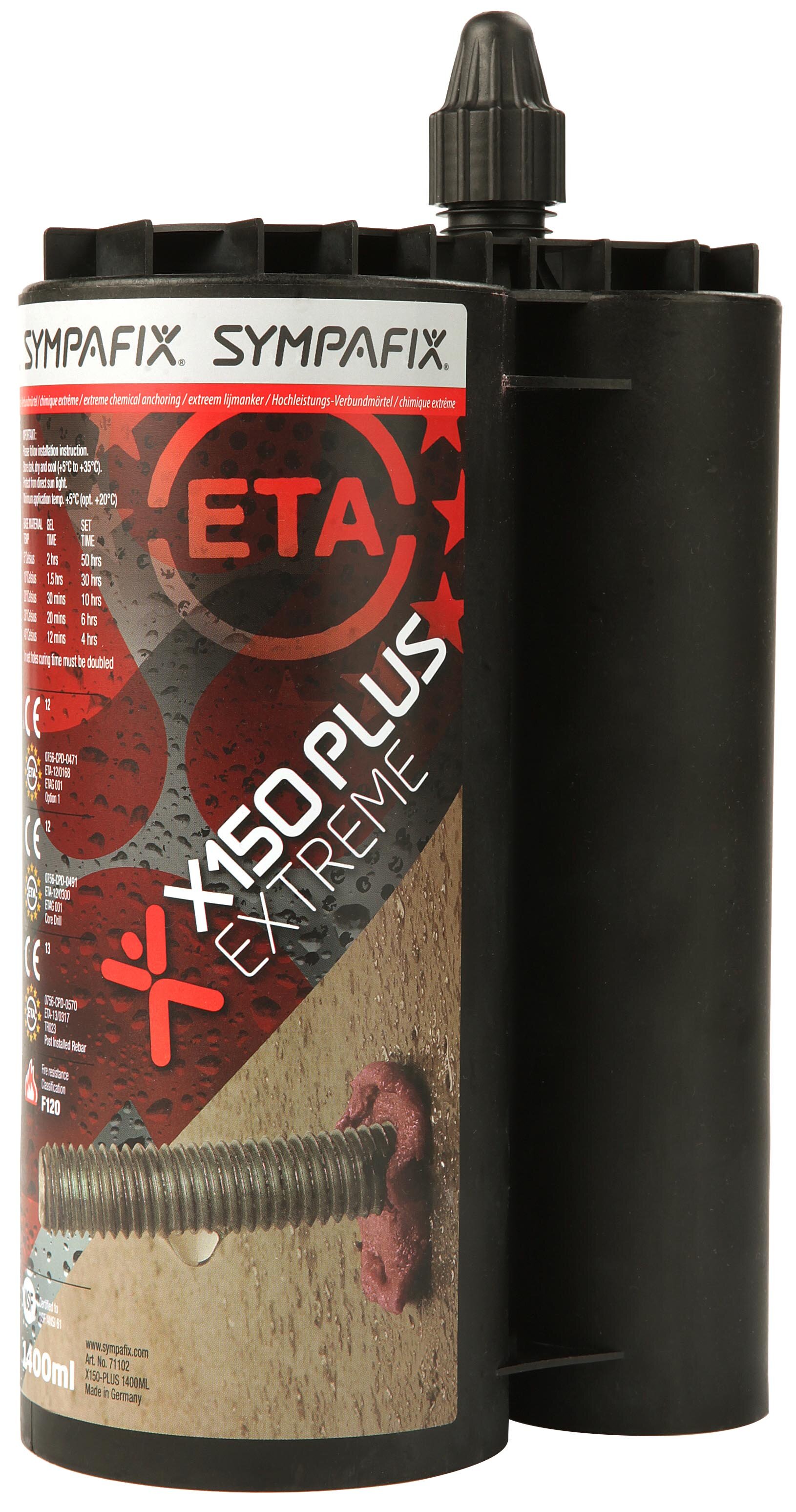 Sym injectiemortel x150      1400ml