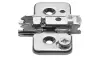 Blum kruismontageplaat 0mm