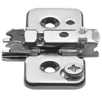 Blum kruismontageplaat          0mm