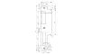 Wilka sluitplaat rvs v.5495 ls/rs