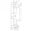 Wilka sluitplaat rvs v.5495   ls/rs