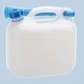 Jerrycan wit met schenktuit 22 liter