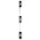 Scharniermal BSW Hide 160x32 3-delig dubbel