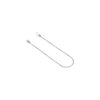 Gootsteen kogelketting chroom  50cm