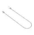 Gootsteen kogelketting chroom 50cm