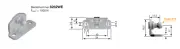 Stabilus bevestigingsbeugel  8262we