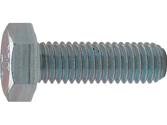 Zeskanttapbout DIN 933 8.8 verzinkt m10x10