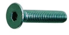 Binnenzeskantbout pk zwart   m20x90