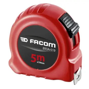 Facom rolbandmaat dubbelzijdig 5m
