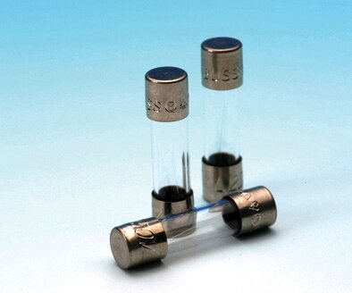 Glaszekering 5x20mm snel 6.3amp