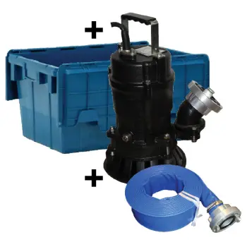 Uw 400 box bouwpomp 200 l/min