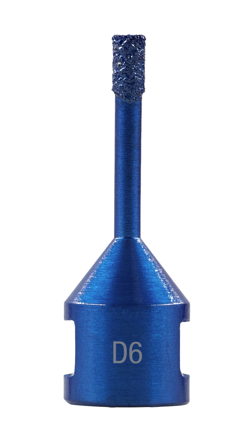 Vaccum wax droogboor 6mm - m14