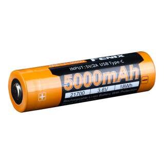 Fenix oplaadbaar batterij 21700 5000 mAh