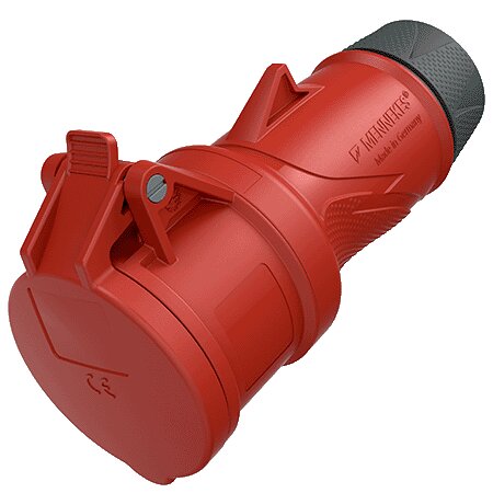 Mennekes contrastekker cee 400v 32a 5p 6h