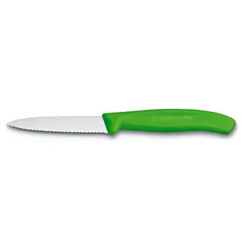 Victorinox kartelmesje rvs/groen 8cm
