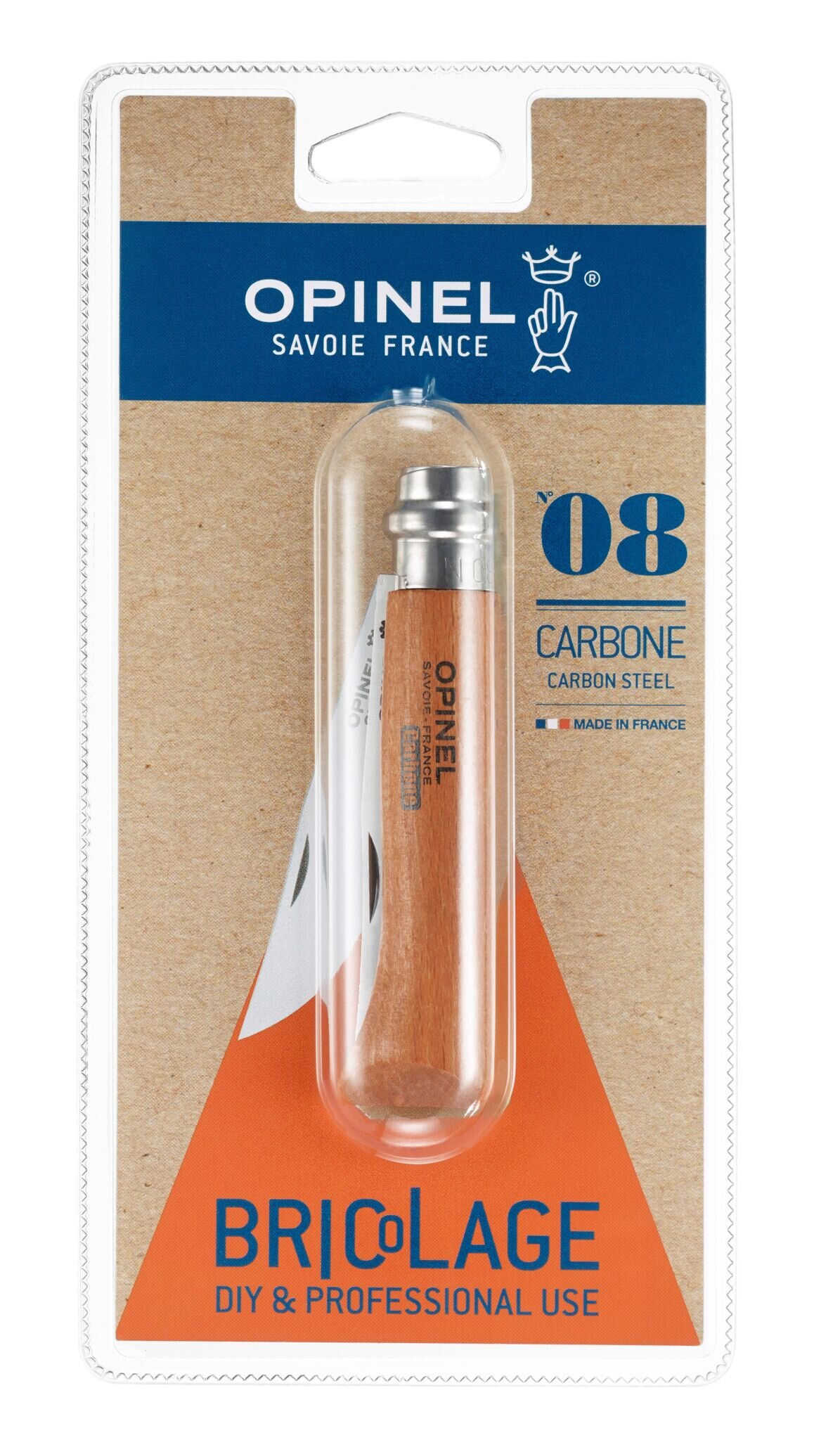 Zakmes nr.08 Carbon,Opinel Classic