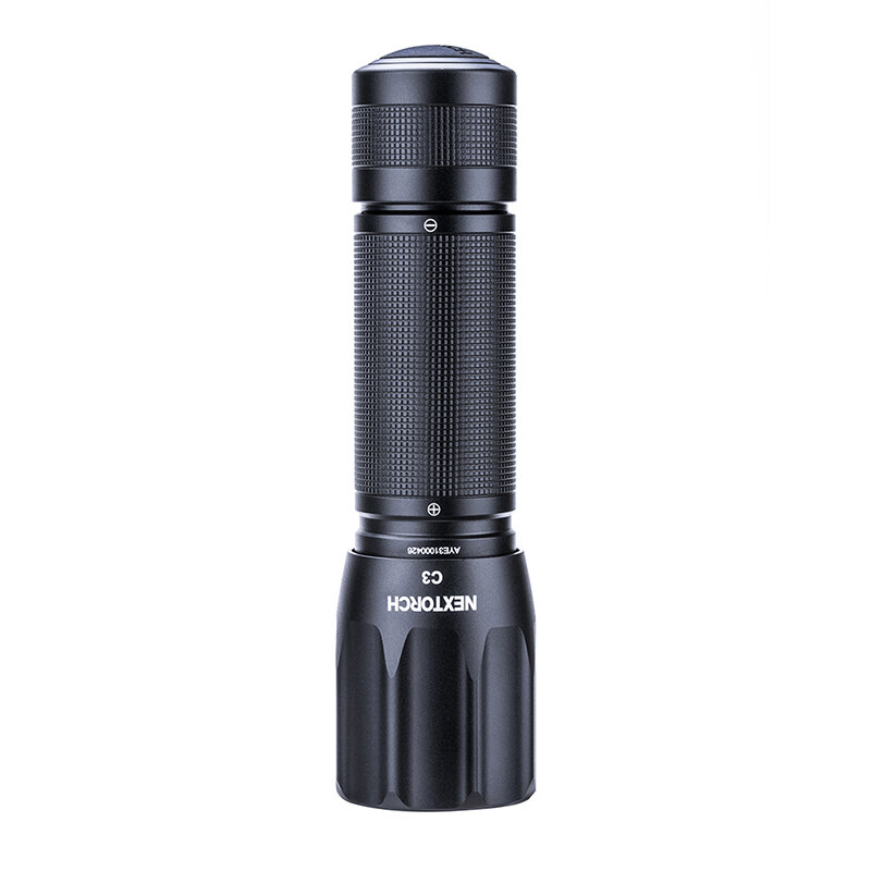 NexTorch Zaklamp C3 Led 380 lumen 3xAA Li-Ion