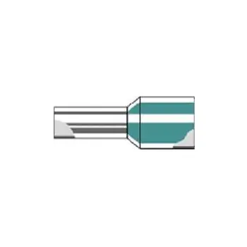 Weidmüller adereindhuls zwart 1,5mm² (100)