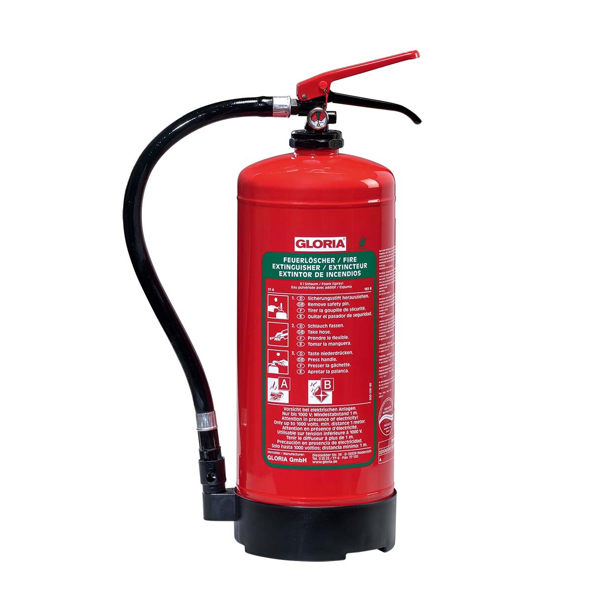 Gloria SD9E Fluorvrije Schuimblusser 9 Liter