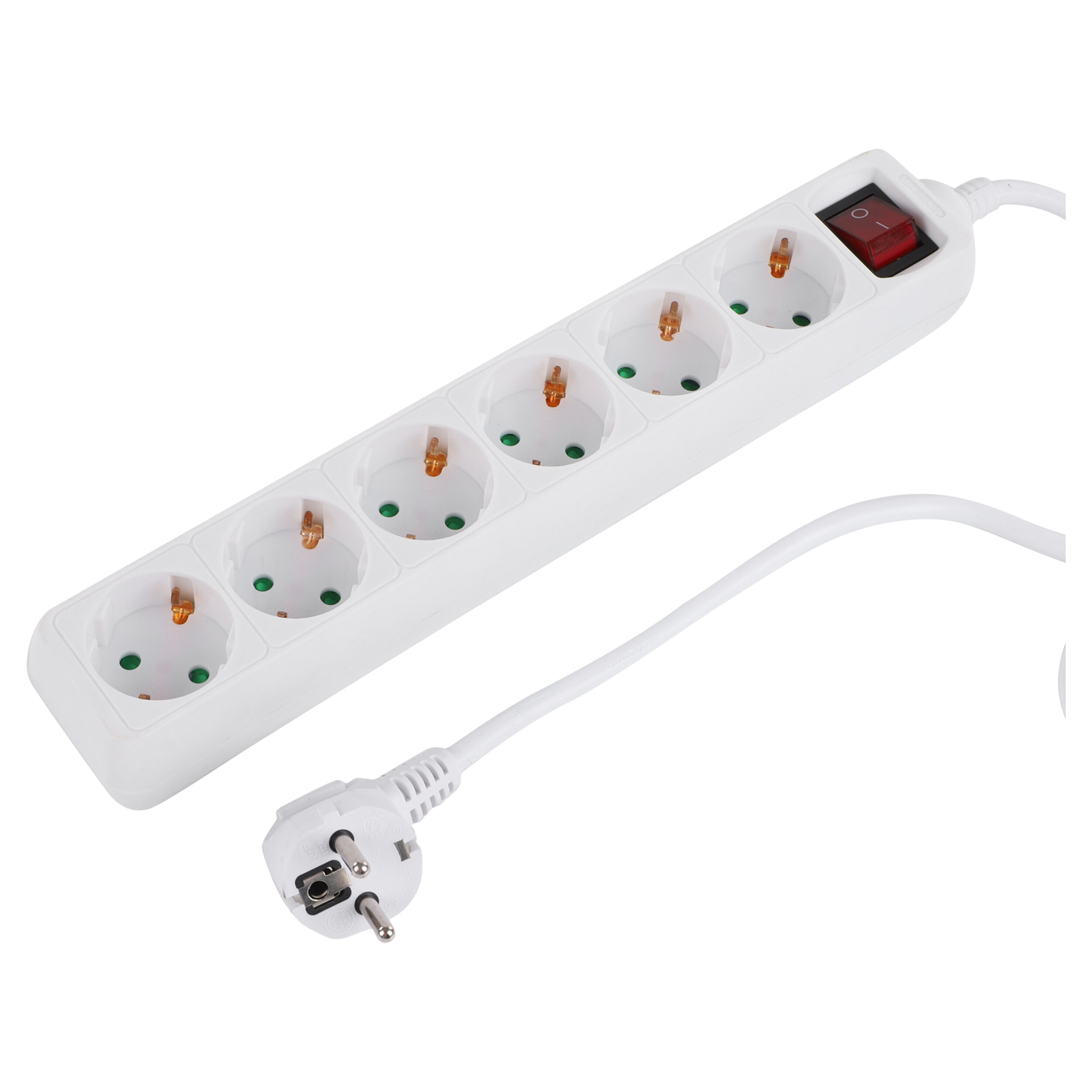 Q-Link tafelcontactdoos 6V ra wit 1.5m