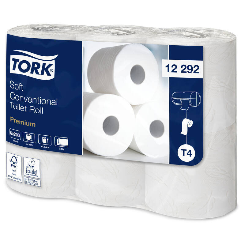 Tork zacht traditioneel toiletpapier 48 rol