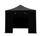 Easy up partytent 3 x 6 meter zwart pvc