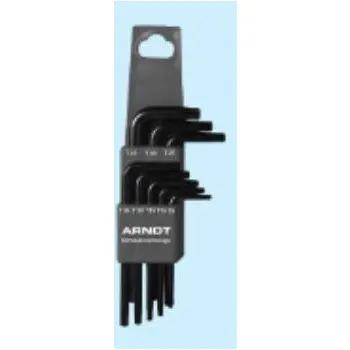 Inbussleutelset 8-delig Tamper
