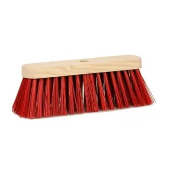 Bezem nylon 29 cm t.b.v. deelbare steel