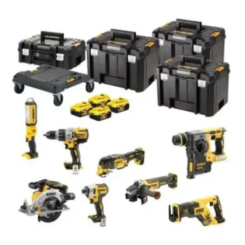 Dewalt voordeelset 8 machines 4x18v 5.0Ah
