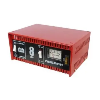 Absaar acculader 6/12V 8A