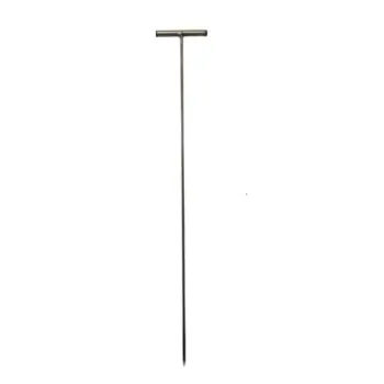 Prikstok/leidingzoeker rvs t-greep 150cm