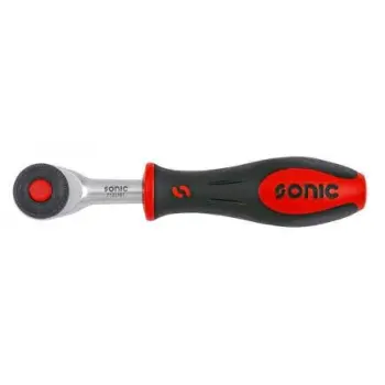 Sonic ratel omschakelbaar 1/4" 165mm