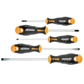 Felo schroevendraaierset ergonic 5-dlg