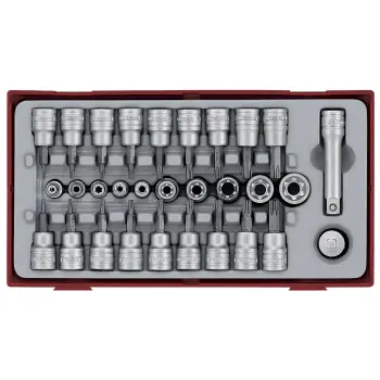 Tengtools doppenset torx tc-tray 1/4-3/8