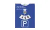 Carpoint parkeerschijf blauw