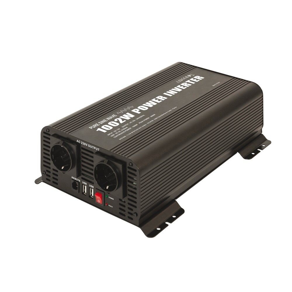 Gys omvormer 12V > 230V 1000w zuivere sinus