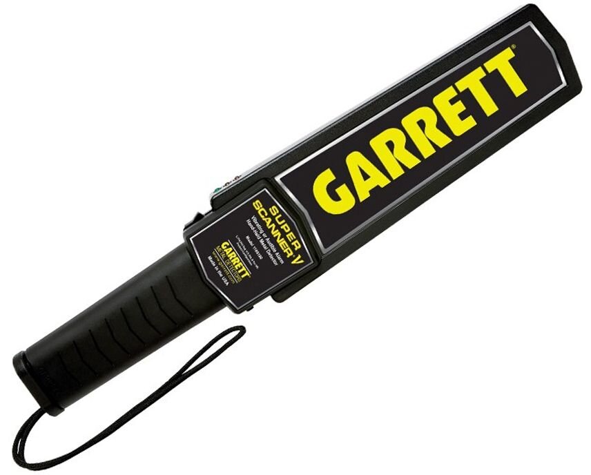 Garrett hand metaaldetector superscanner V