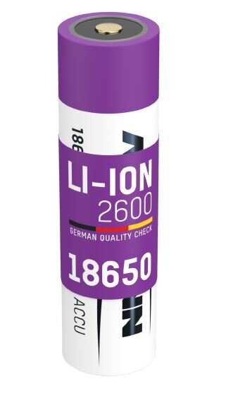 Ansmann li-ion batterij 18650 2600 mAh