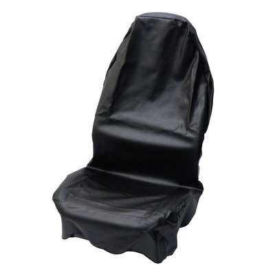 Carpoint monteursstoelhoes zwart leder look