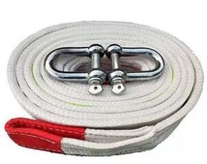 Sleepkabel grijs 120mm x 4 meter 15000KG