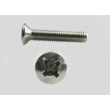 Metaalschroef DIN 966  RVS A2 M6 x55