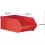 Kunstof stapelbak nr.1 - 500mm - 30ltr Rood