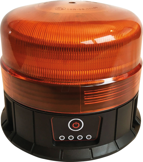 Zwaailamp led amber R65 12/24V