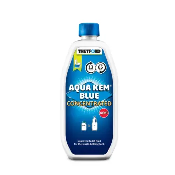 Theford aqua kem blauw toiletvloeistof 0.8L