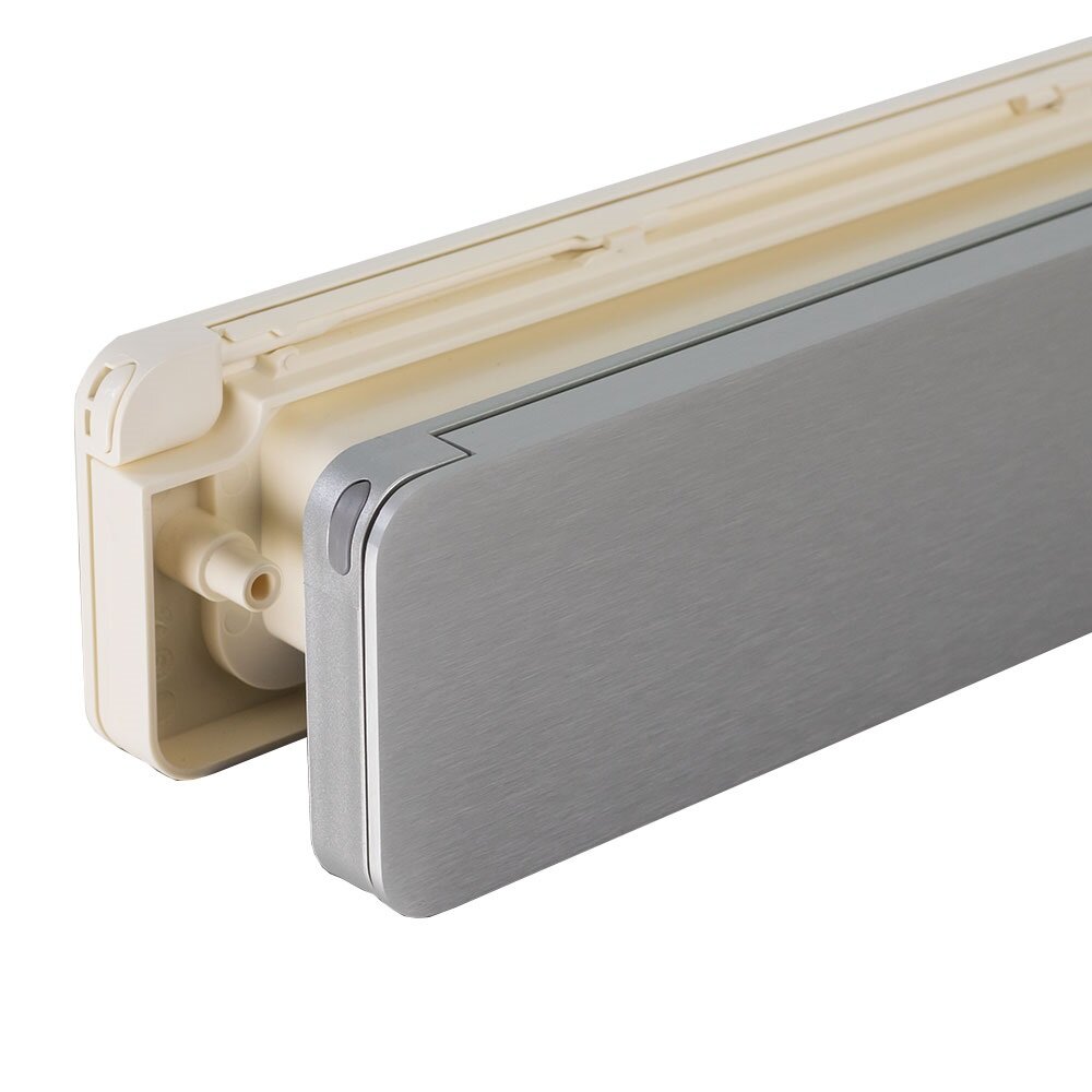 Homebox isolerende brievenbus alu/créme wit